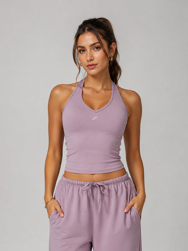 The Sprint Halter Tank Top